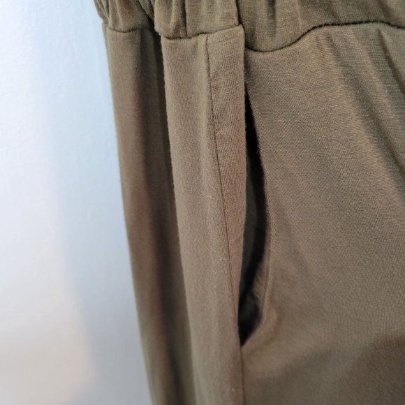 Fashion Nova Olive Green Jumpsuit Size Small - Picture 4 of 11